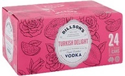 BILLSONS VODKA + TURKISH DELIGHT CANS 24PK