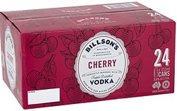 BILLSONS VODKA + CHERRY CANS 24PK