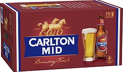 CARLTON MID 375ML STUBBIES