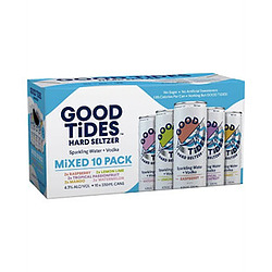 GOOD TIDES MIXED SELTZER 10PK