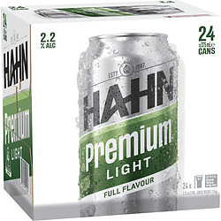 HAHN PREMIUM LIGHT CAN 24PK