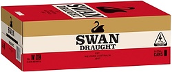 SWAN DRAUGHT CANS 375ML 24PK