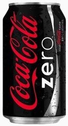 COCA COLA ZERO CAN