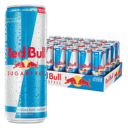 RED BULL SUGAR FREE CANS 250ML 24PK