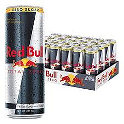 RED BULL ZERO CANS 250ML 24PK