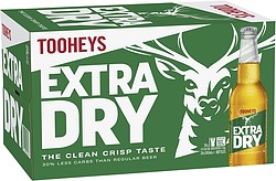 TOOHEYS EXTRA DRY 345ML STUBBIES