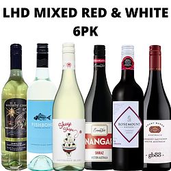 MIXED WHITE AND RED 6PK