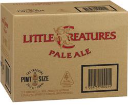 LITTLE CREATURES PALE 568ML BTL 12PK