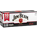 JIM BEAM AND COLA CAN 10PK