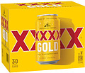 XXXX GOLD 375ML CANS 30PK