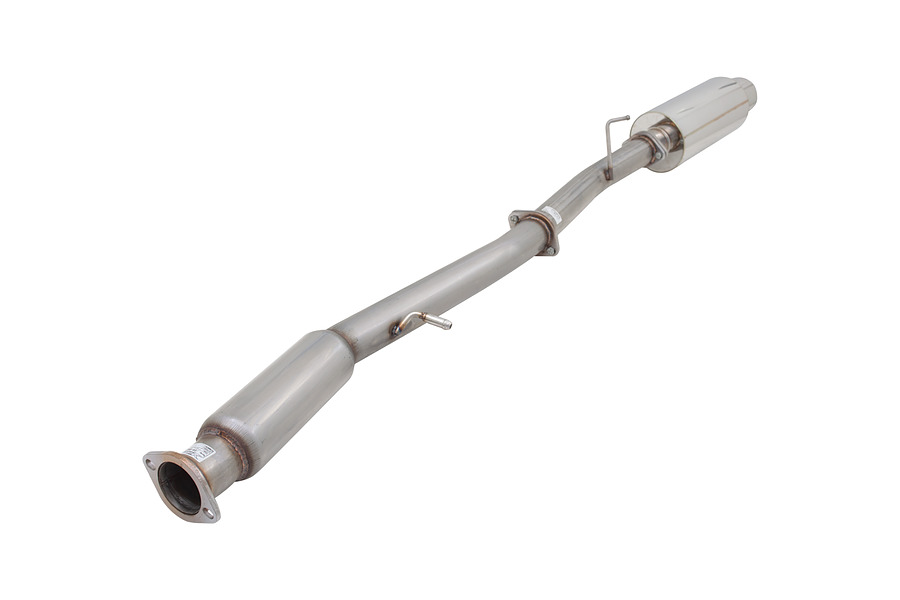 Subaru Impreza WRX | STi 94-07 Cat-Back System with Angled Out Cannon (Fits to Xforce Dump and Cat) RAW 409 Stainless Steel - 2 YEAR WARRANTY - Image 2