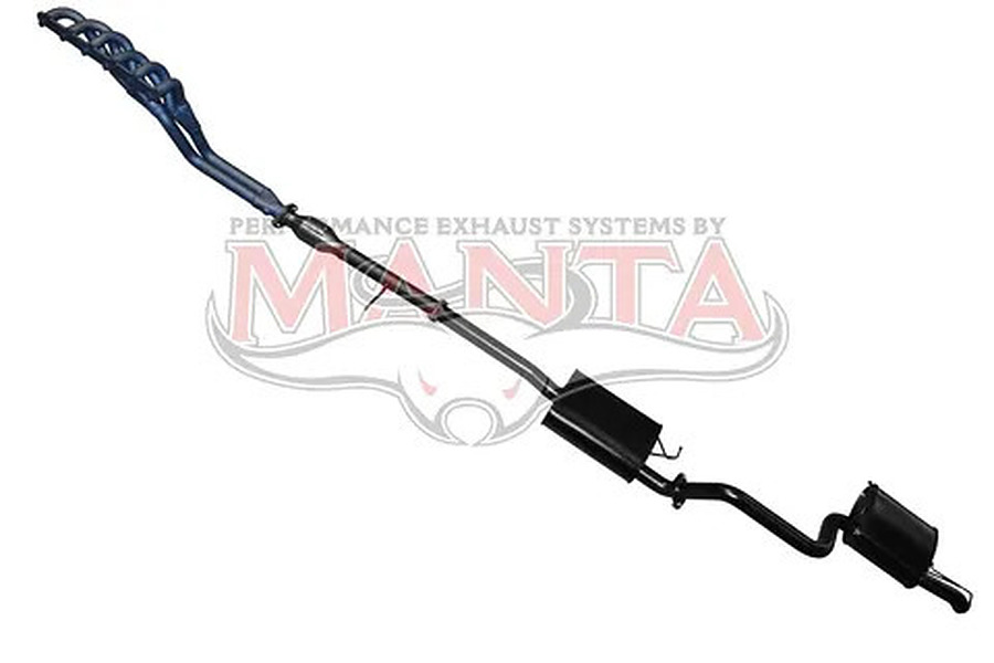 Manta Aluminised Steel 2.5" Single full-system (quiet) for Ford Territory SX, SY 4.0 Litre Non-Turbo Petrol - Image 2