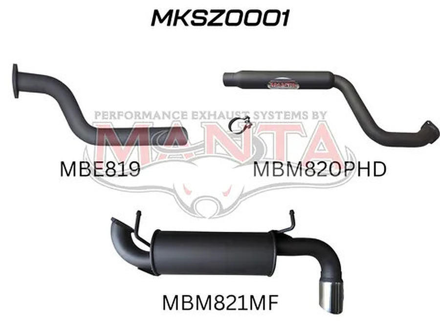 SUZUKI JIMNY 1.5L PETROL CATBACK WITH CENTRE HOTDOG AND REAR MUFFLER - Image 2