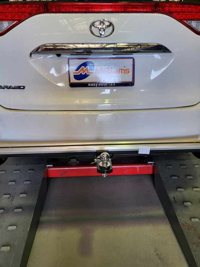 Trailboss Towbar for Toyota TARAGO (w/ step) - 1600/160 KGS Towing Capacity- Vehicles built 3/06-on - Image 1