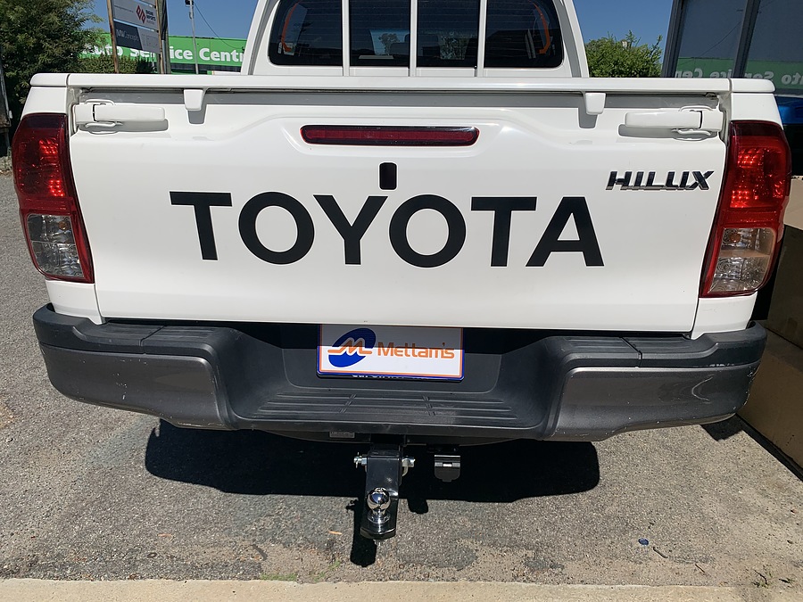 Trailboss Towbar for Toyota HILUX 2WD/4WD TUB BODY (w/ step) - 3500/350 KGS Towing Capacity- Vehicles built 10/15-on - Image 1