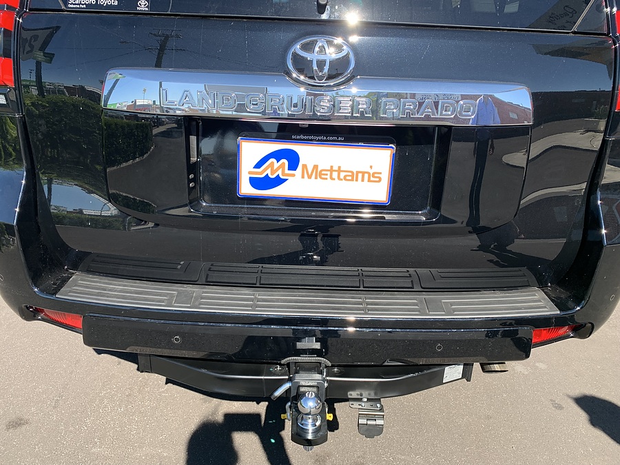 Trailboss Towbar for Toyota PRADO GDJ150R 5D SUV (flat tailgate only) - 3000/300KGS Towing Capacity (Max 800kg tow rating for Hybrid) - Vehicles built 11/17-on - Image 1