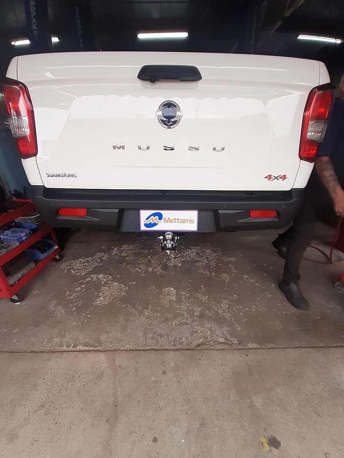 Trailboss Towbar for Ssangyong MUSSO Q200/Q201 4D UTE (LWB Only) - 3500/350 KGS Towing Capacity - Vehicles built 10/18-on - Image 2