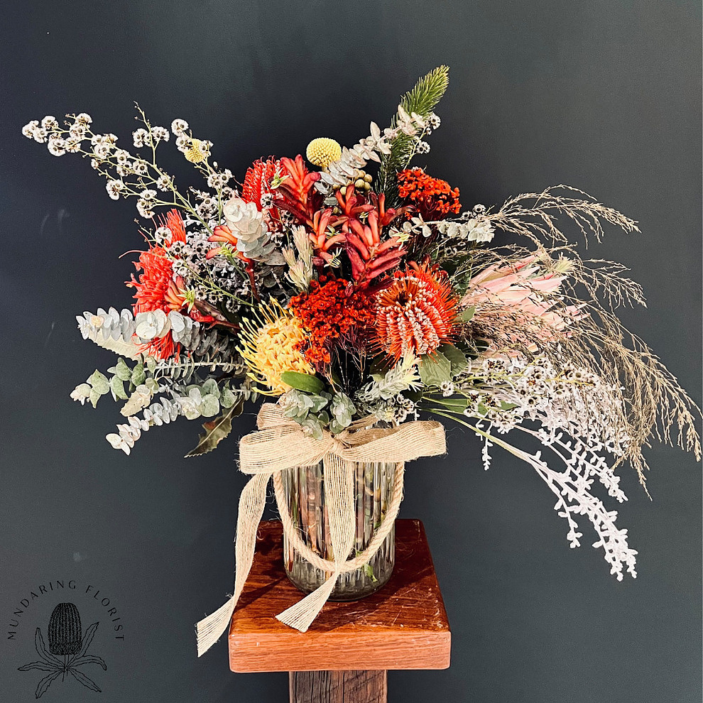 Native Floral Bouquet in a vase - Image 3
