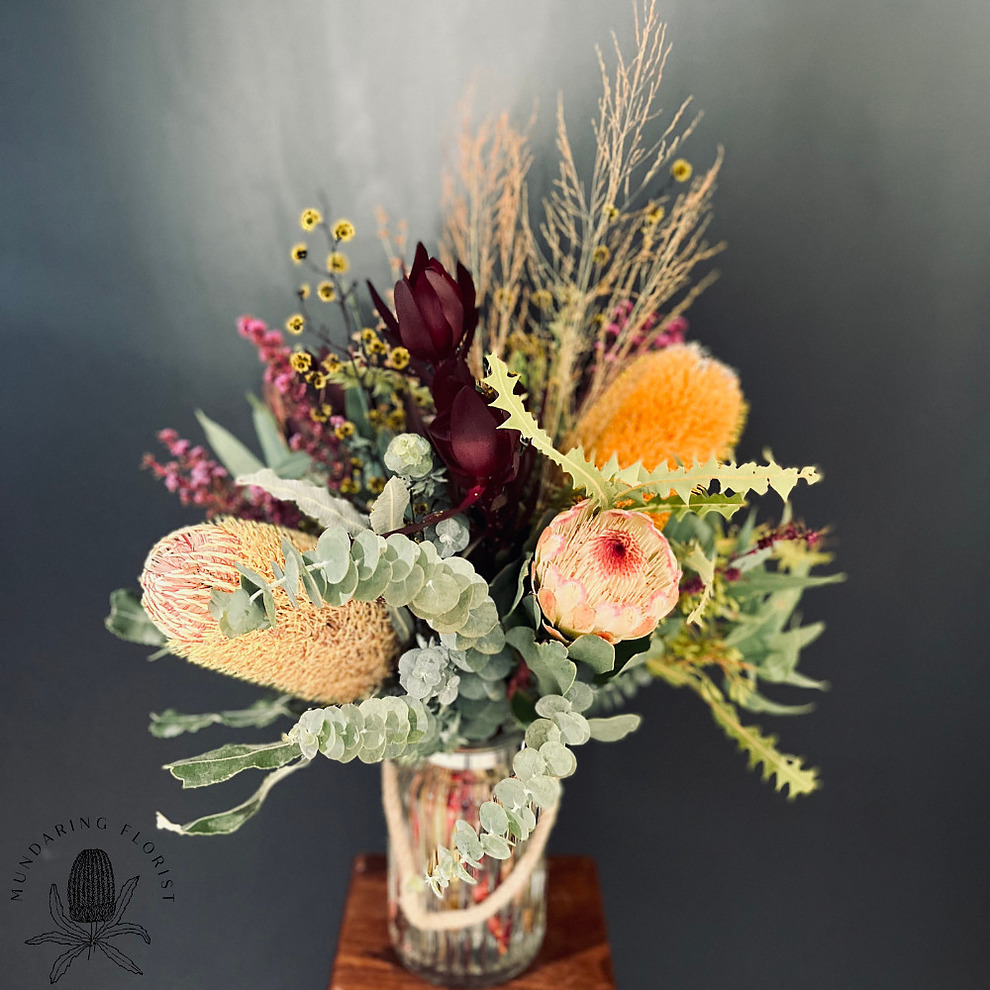 more on Native Floral Bouquet in a vase