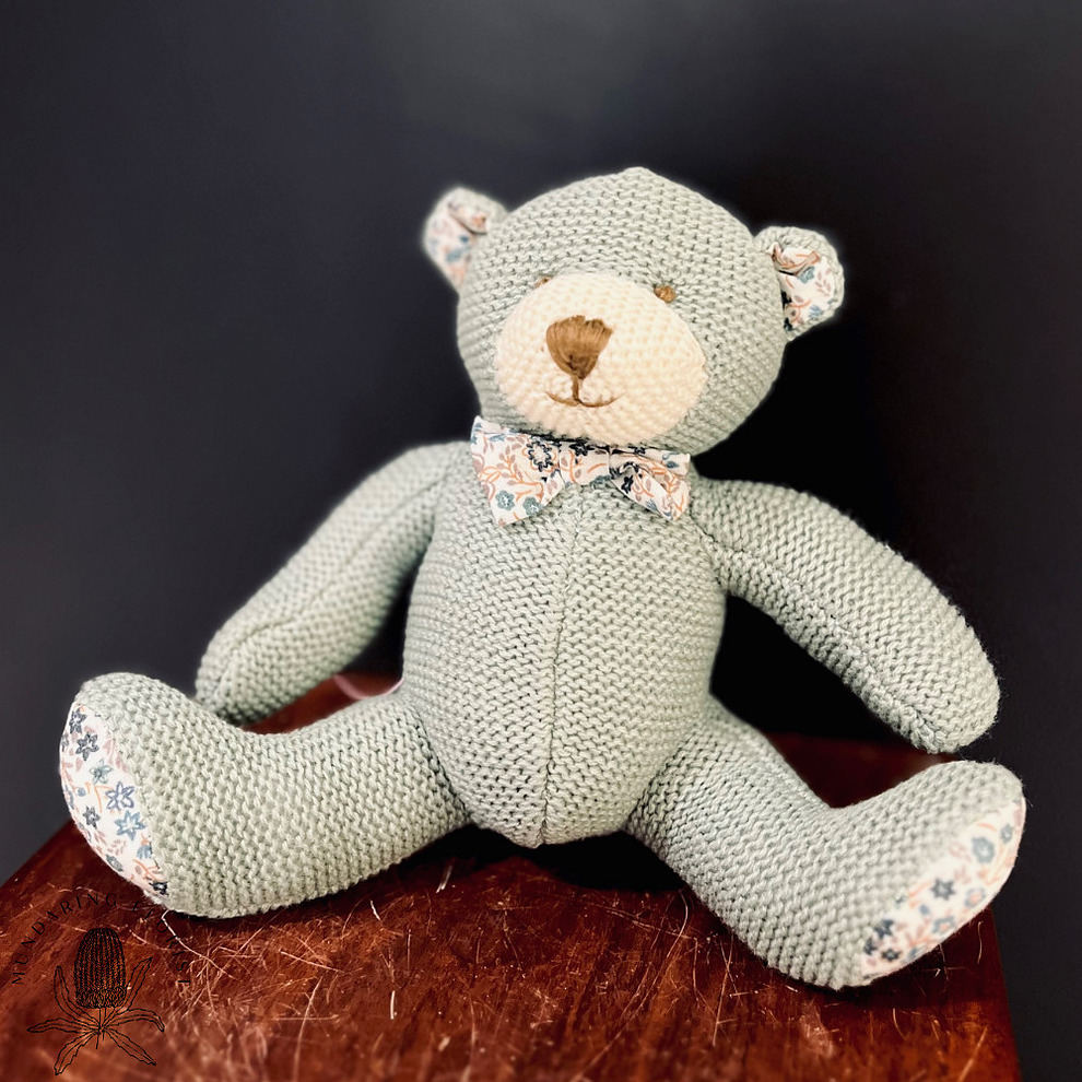 more on Barney Knitted Mini Bear