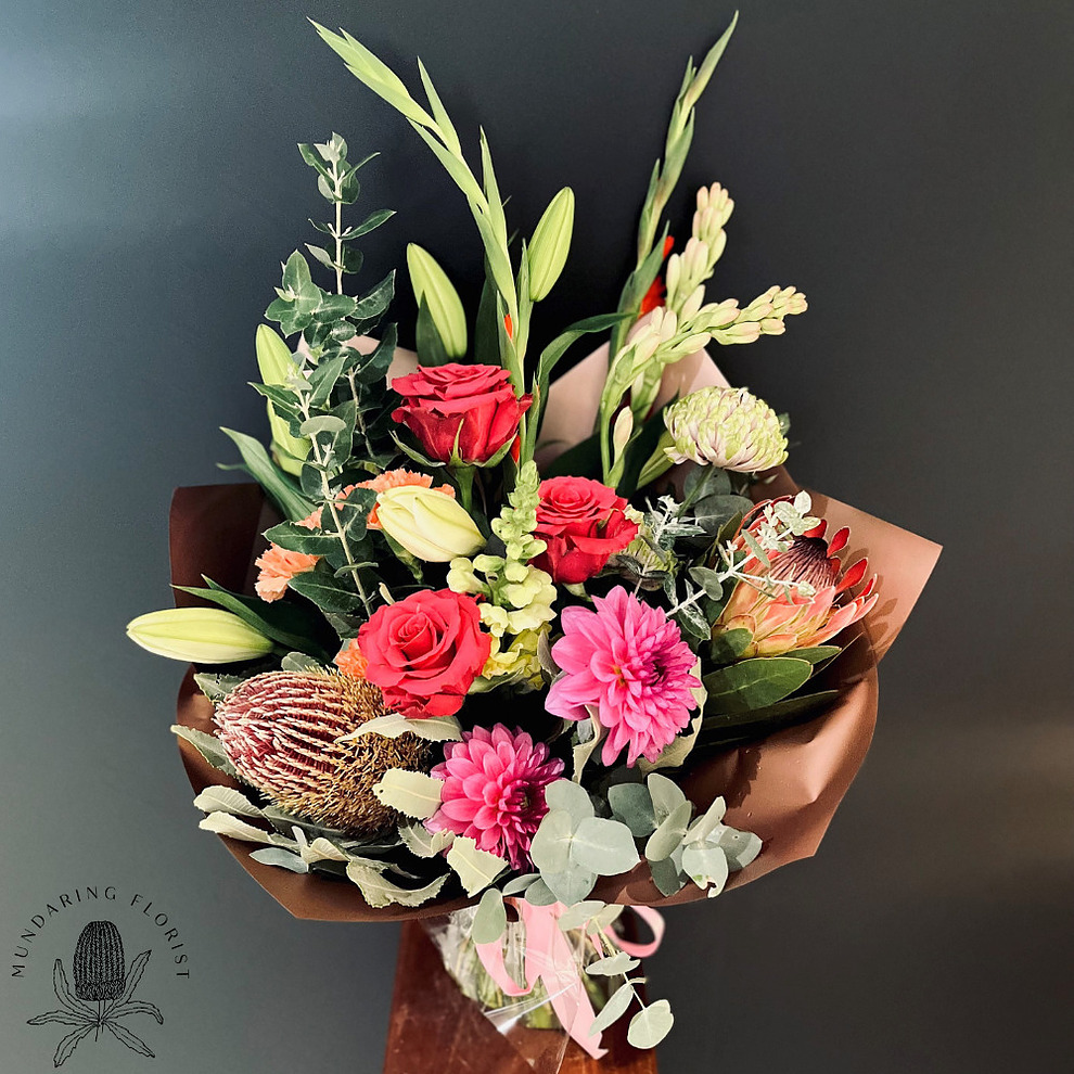 Seasonal Pinks Bouquet - Image 1