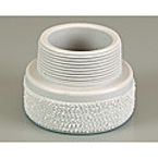 60mm IBC x 1" MI BSPT (6mm Pitch FI Acme)