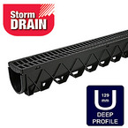 Storm Drain Slimline Pit and Grate Stainless Steel