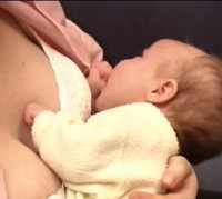 Breastfeeding video - Instinctive seeking behaviour