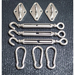 more on 316 Stainless Steel Parts for connecting Shade Sails and Anchor points