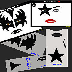 more on STENCIL EYES - Rockers 1 and 2 - Child Size 72_73SE