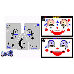 more on STENCIL EYES - Rexy the Clown 67SE - ONLY 1 LEFT