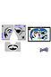 Photo of STENCIL EYES - Pirate Skull 49SE - ONLY 1 LEFT 