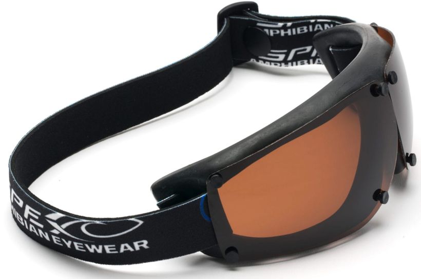 Spex Amphibian Black Polarised Sports Sunglasses