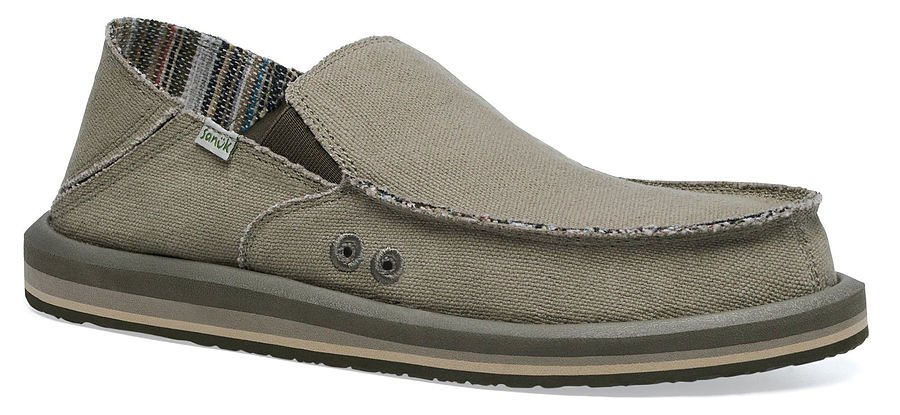 Sanuk Men's Hemp Slip-On Shoe, Natural, 7 M US : : Clothing, Shoes  & Accessories