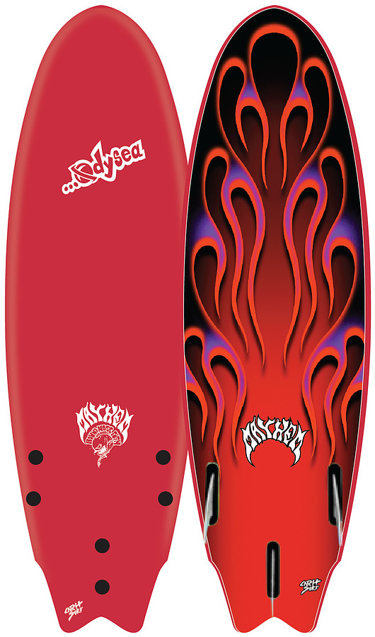 Catch Surf X Lost RNF 2022 Red Softboard