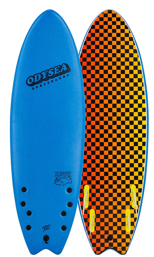 Catch Surf Odysea Skipper 2022 Blue Quad Fin Softboard