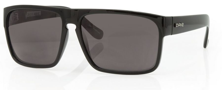 Carve Eyewear Vendetta Black Grey Polarized Sunglasses