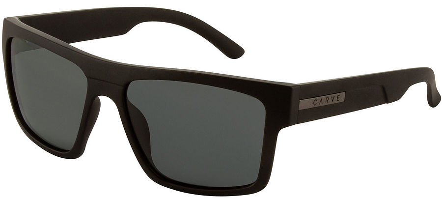 Carve Eyewear Volley XL Matt Black Polarised Grey Lens Sunglasses