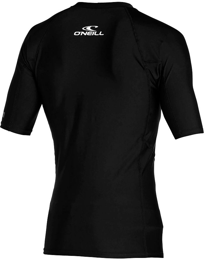 Oneill Mens Short Sleeve Reactor UV Rash Vest Black - Image 4