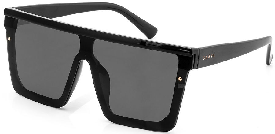 Carve Eyewear Muse Gloss Black Smoke Lens Sunglasses
