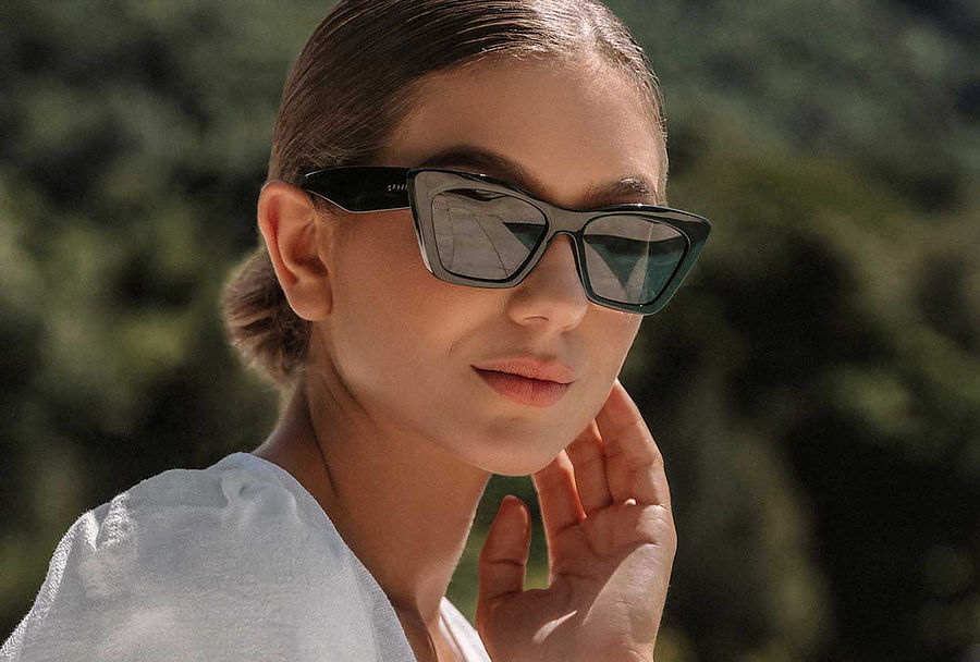 Carve Eyewear Tahoe Gloss Black Polarised Dark Grey Lens Sunglasses - Image 2