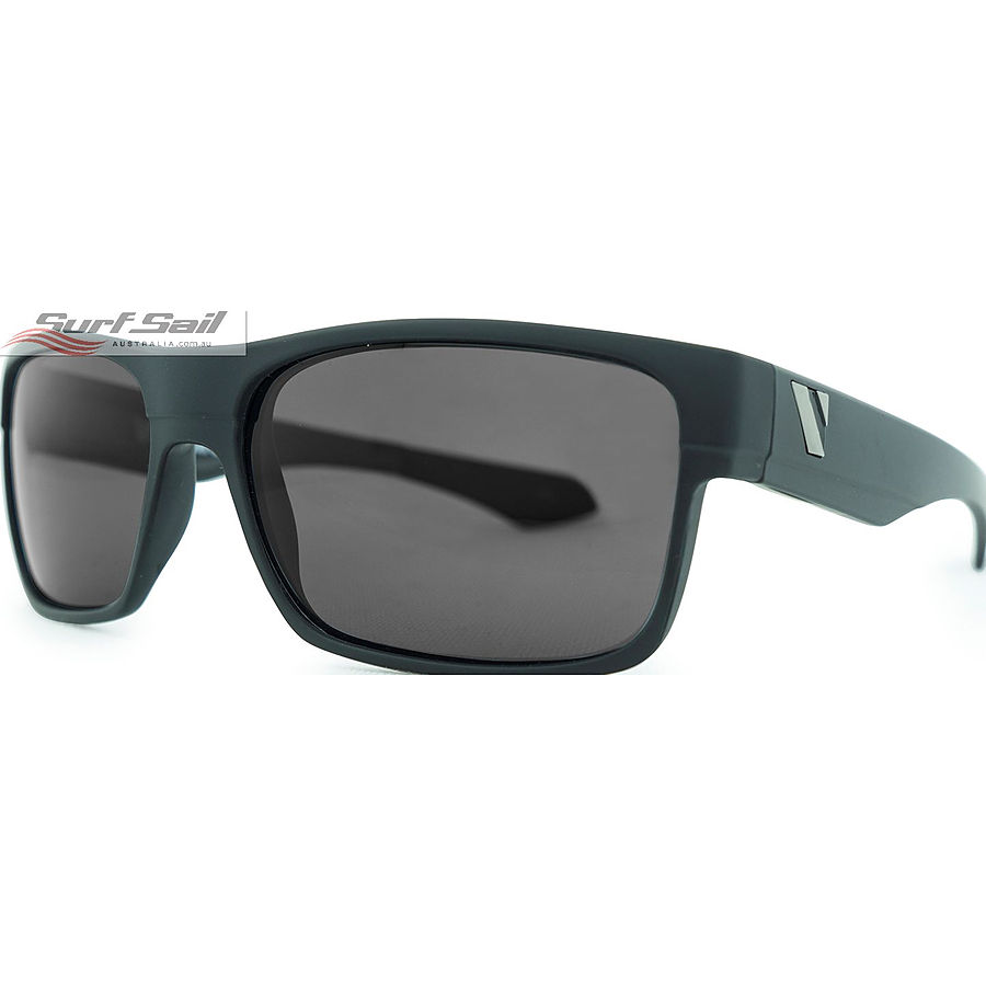 Venture Eyewear Trail Matte Black Smoke Polarised Sunglasses - Image 1