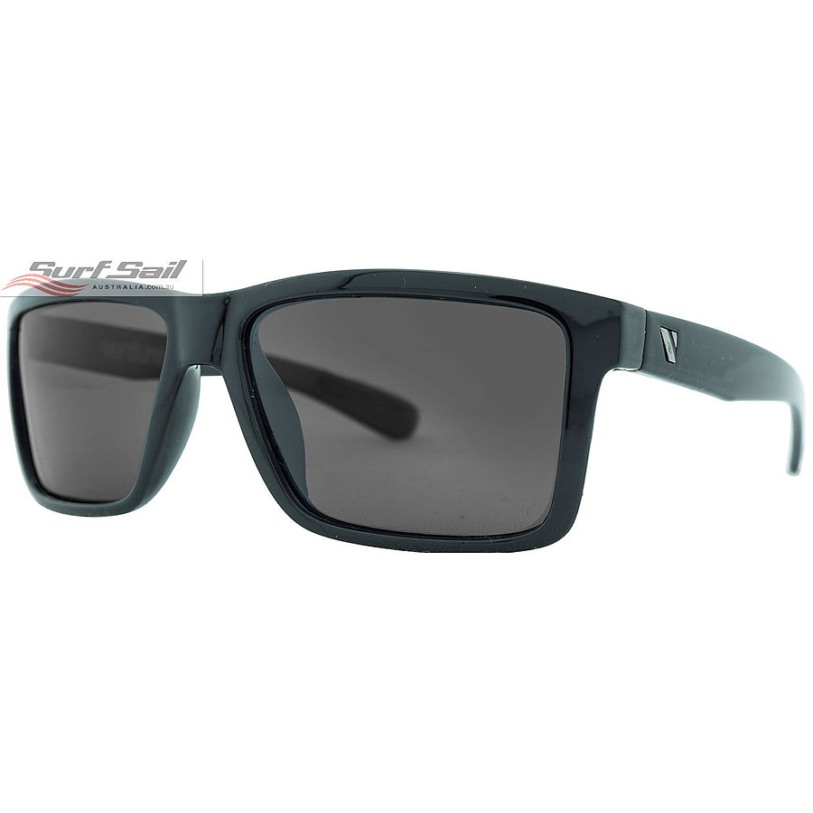 Venture Eyewear Climb Gloss Black Smoke Polarised Sunglasses - Image 1
