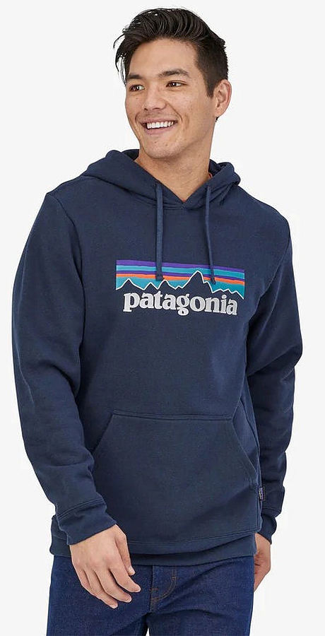 Patagonia Mens P-6 Logo Uprisal Hoody New Navy - Image 2