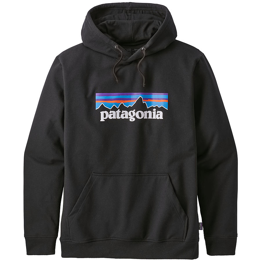 Patagonia Mens P-6 Logo Uprisal Hoody Black