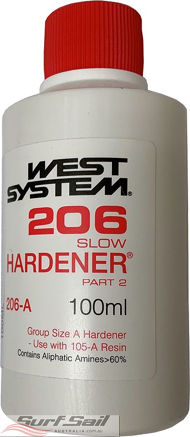 West System Epoxy Resin Hardener Only 100 ml H206