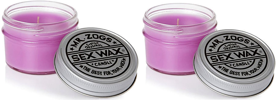 2 PACK Mr Zogs Grape Scented Candles