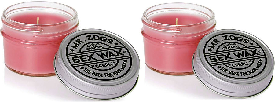 2 PACK Mr Zogs Strawberry Scented Candles