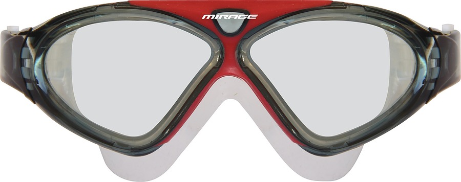 Cape Byron Lethal Swim Goggles Adult Smoke Red