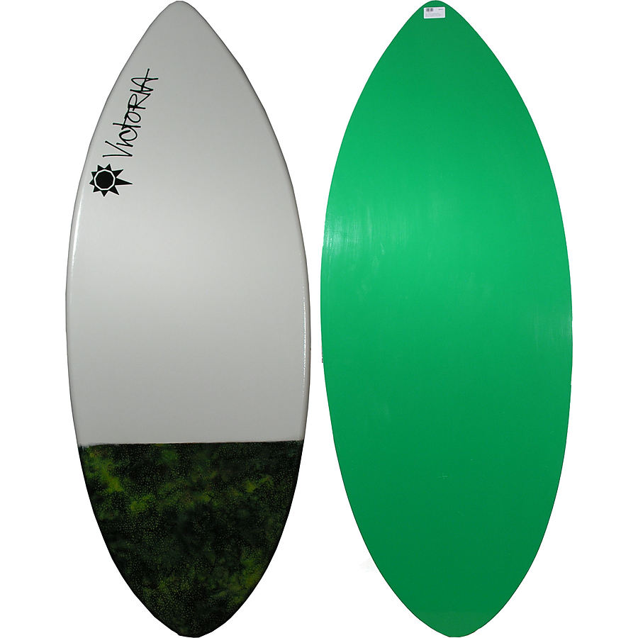 Victoria Skimboards Poly E Glass White Tail Graphics 2XLarge Skimboard